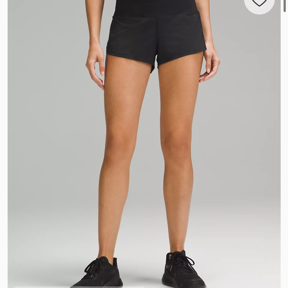Lululemon Athletica Black Athletic Shorts